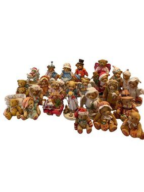 Cherished Teddies Teddy Boyds Bears Figurines Halloween Mixed Lot of 27 Vtg 90s
